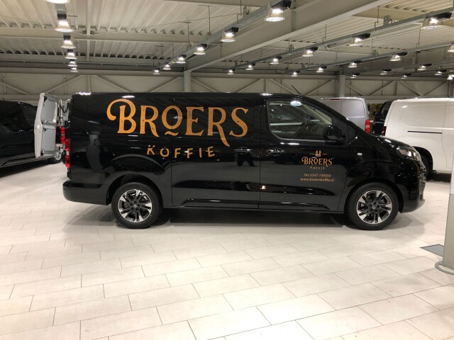 Brouwer sign voertuigreclame broers koffie 01
