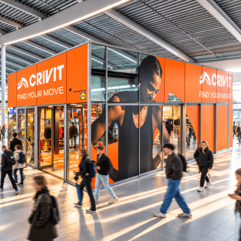 Crivit pop up store 1