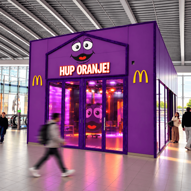 Mcdonalds pop up store utrecht centraal