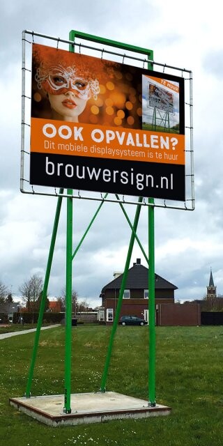 Quicksign beurs promotie evenementen brouwer sign