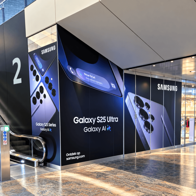 Samsung pop up store rotterdam centraal